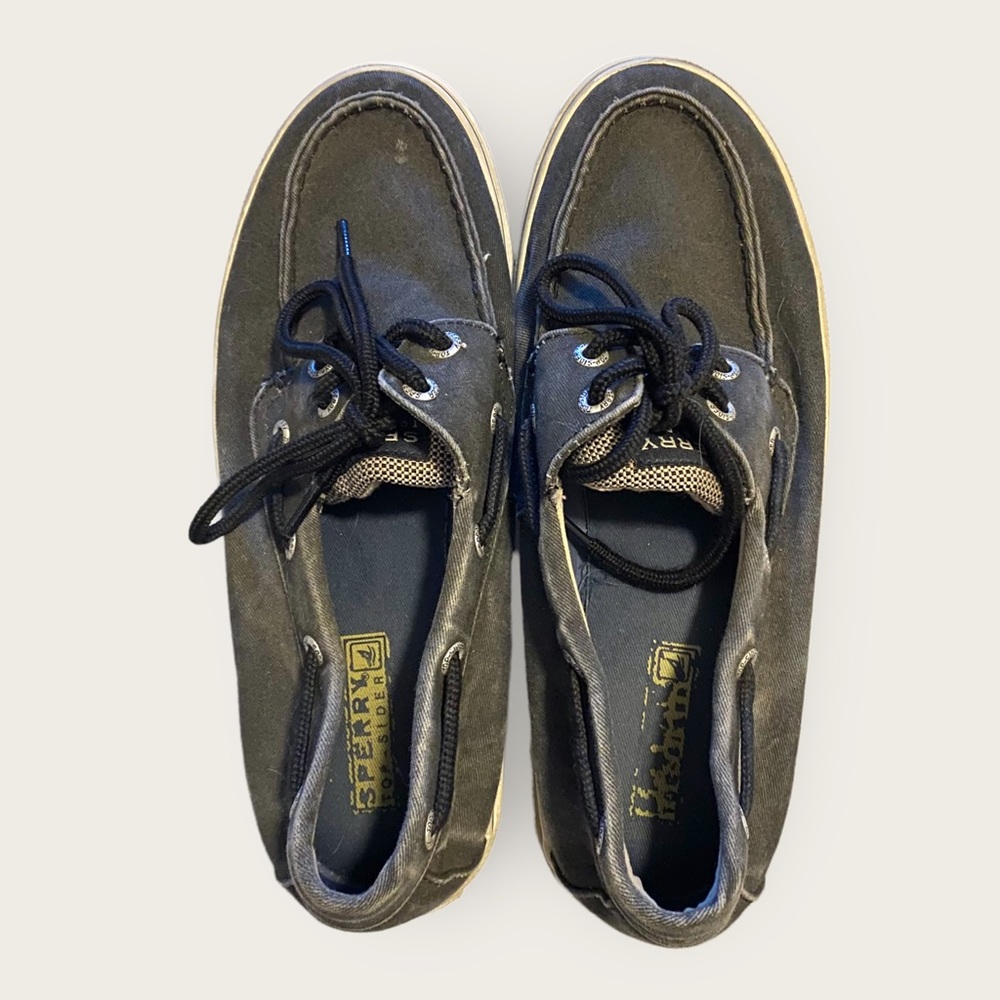 Sperry Top-siders Mens Size 7.5 Dark Grey